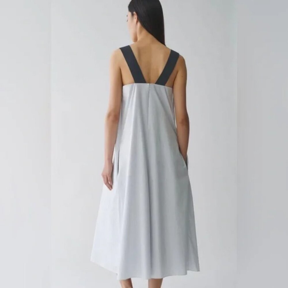 COS Sleeveless Cotton Jumpsuit with Pockets Size S